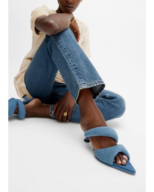 JW PEI Blue Sara Mules