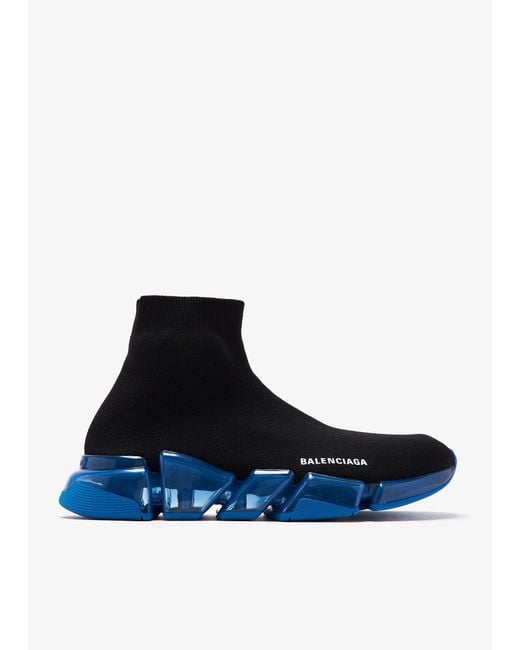 Balenciaga Blue Speed 2.0 Sneakers for men