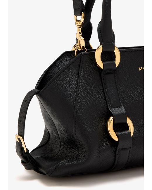 Alexander McQueen Black Farringdon Small Bag