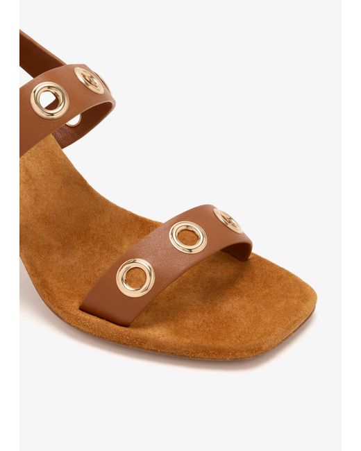 Chloé Brown Janis Sandals