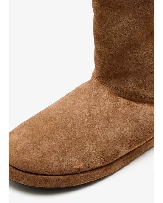 Balenciaga Brown Alaska Bootie Boots for men