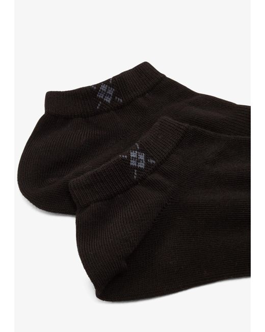 Burlington Black Everyday Sneaker Socks for men