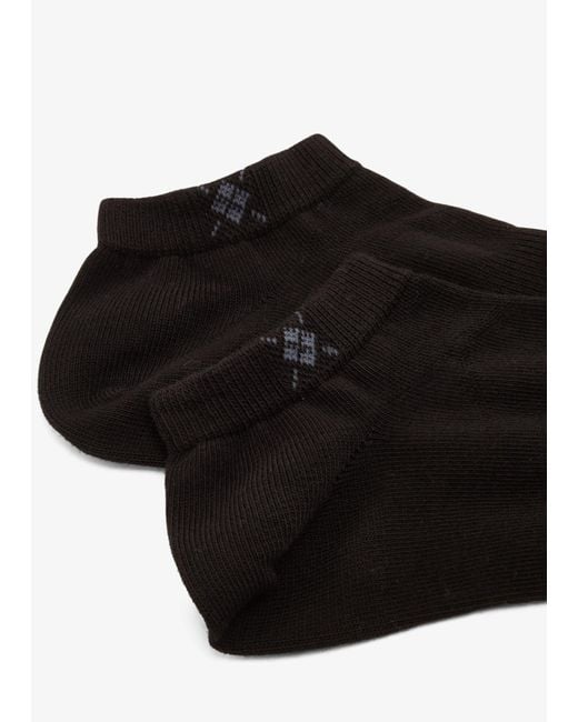 Burlington Black Everyday Sneaker Socks for men