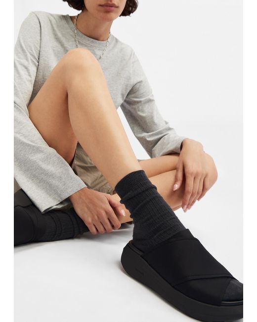 Onwuad Black Kris Slide Sandals