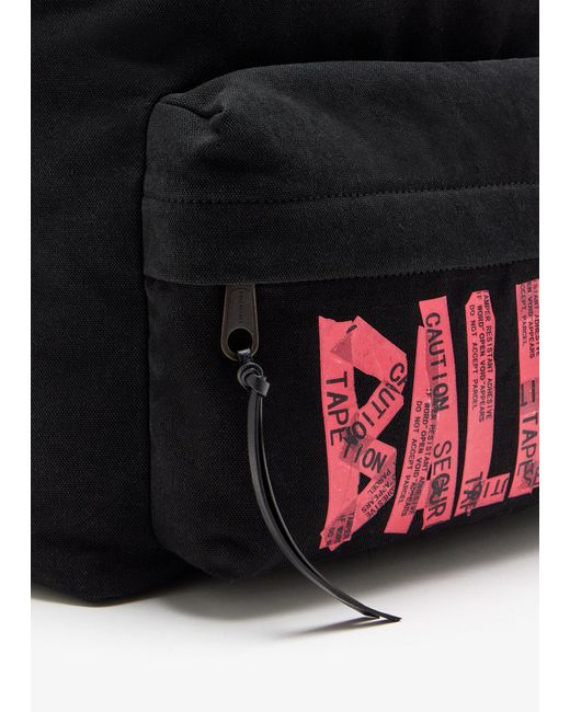 Balenciaga Black Tape Type Backpack for men