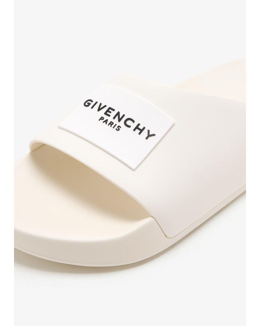 Givenchy White Label Slides for men