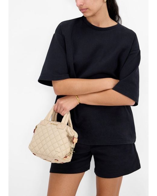 MZ Wallace Natural Micro Sutton Bag