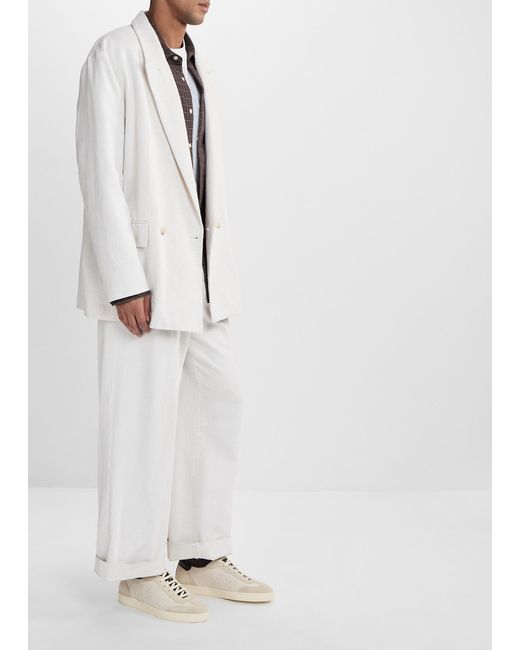 Brunello Cucinelli Natural Low-Top Sneakers for men