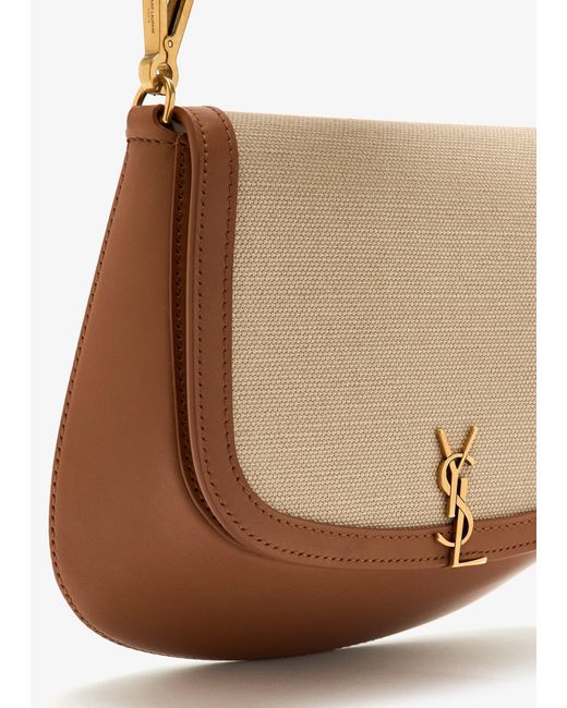 Saint Laurent White Voltaire Mini Top Handle Bag