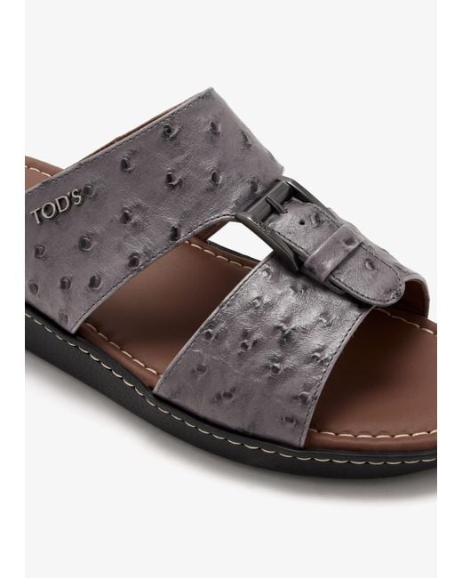 Tod's White Arabic Sandals for men