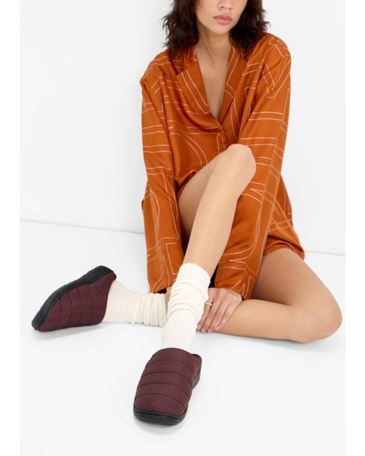 SUBU Brown Slippers