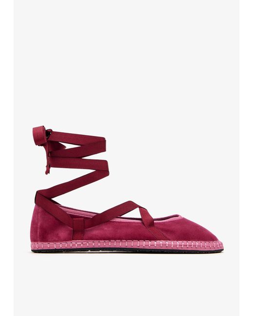Flabelus Red Jimena Ballerinas