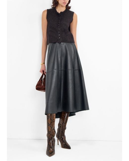 Stuart Weitzman Brown Stuart Power 85 Boots