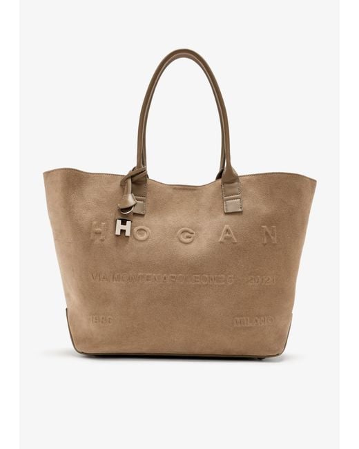 Hogan Natural Medium Address Bag