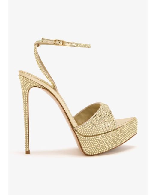 Le Silla White Uma Sandals