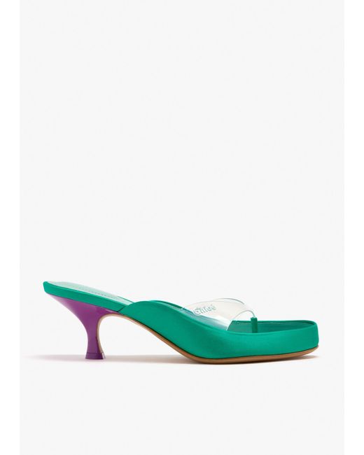 Chloé Green Junie Sandals