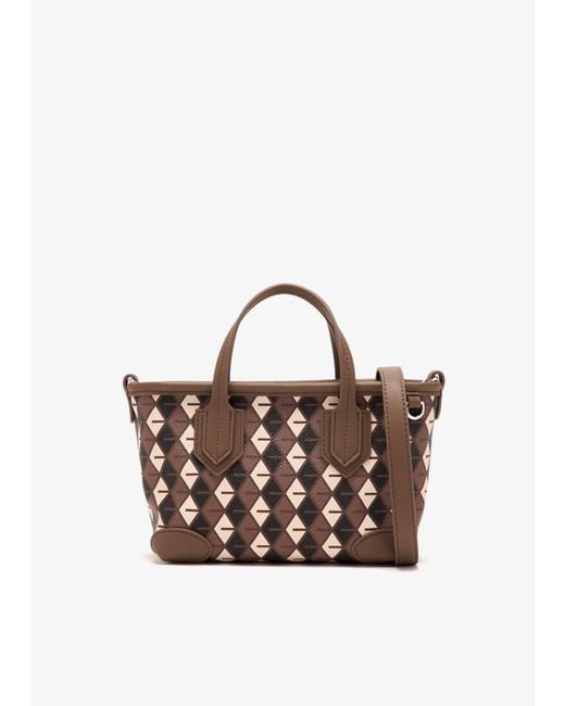 Vonto Brown Mini Tote Bag
