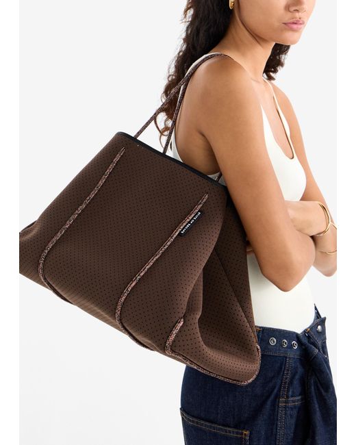 STATE OF ESCAPE Brown Escape Tote Bag
