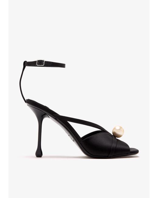 Jimmy Choo Black Siva 95 Sandals