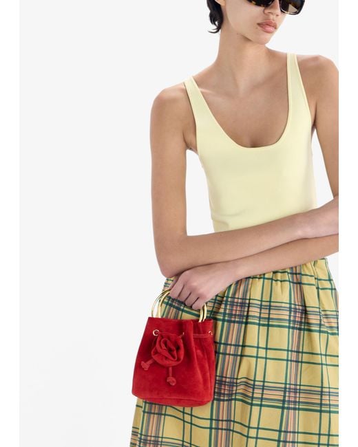 Vanina Red Douce Fleur Bag