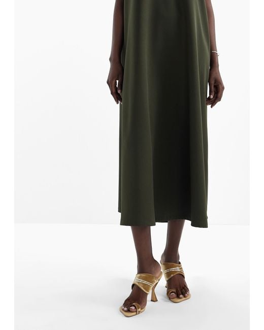 DUHA Metallic Juni Sandals