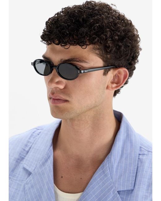 Ray-Ban White Khal Bio-Based Sunglasses for men