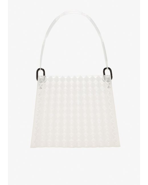 Touchless White Classic Prism Bag