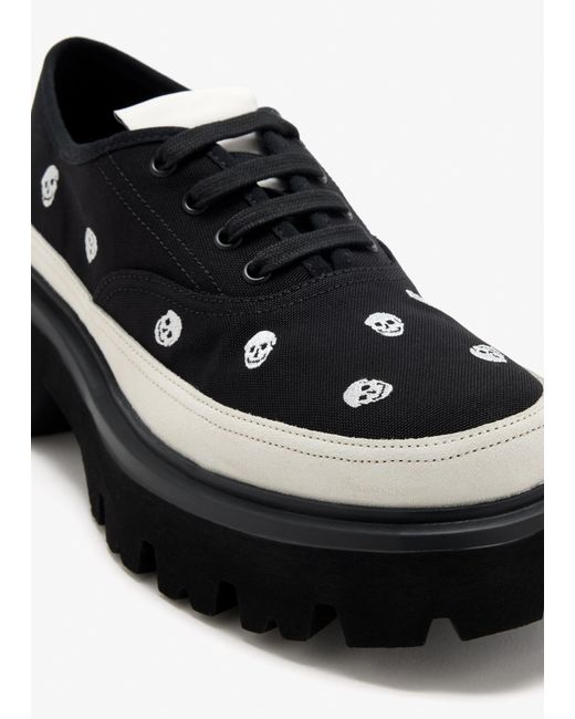 McQueen Black Ollie Sneakers for men