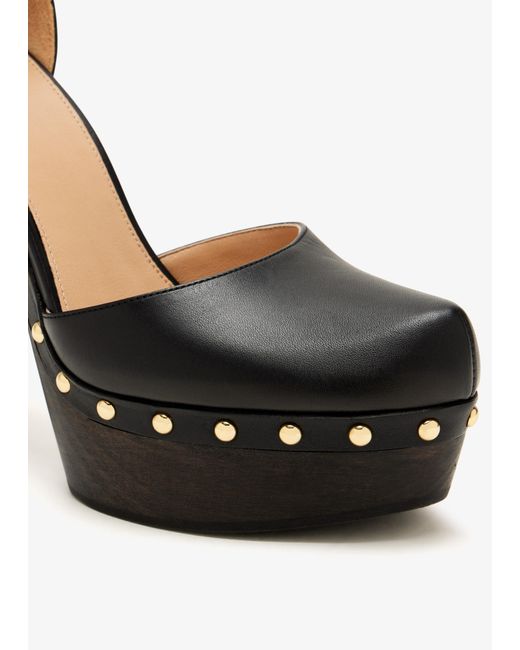 Chloé Black Lola Platform Pumps
