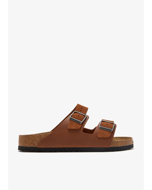 Birkenstock Brown Arizona Narrow-Width Sandals for men