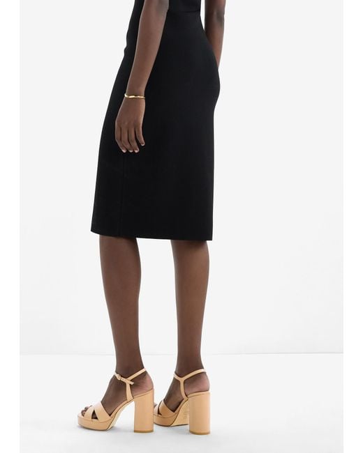 Stuart Weitzman Natural Dayna Platform Sandals