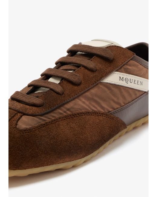 McQueen Brown Boxe Sneakers