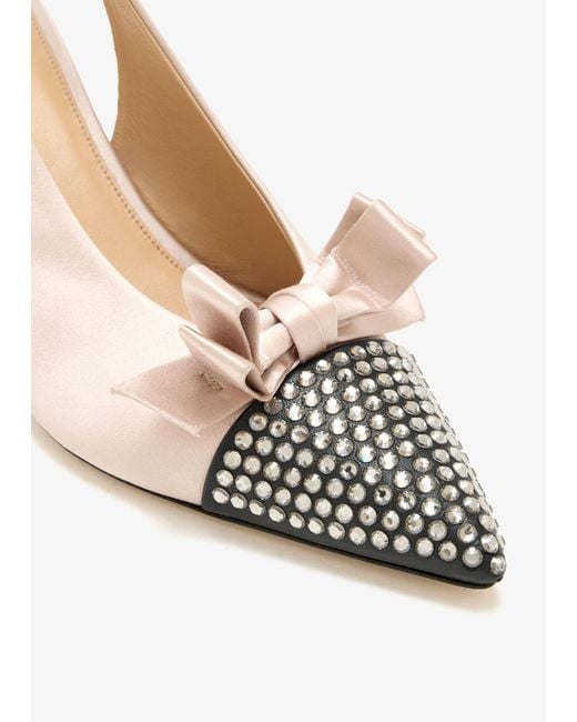 Chloé White Alba Pumps