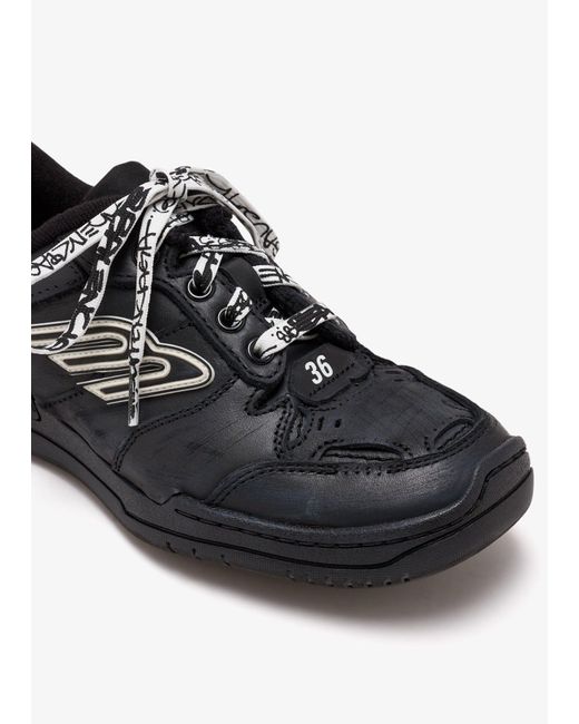 Balenciaga Black Hamptons Medium Worn Out Sneakers