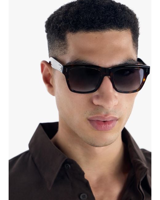 Dior Gray Tailoring S1I Square Sunglasses for men