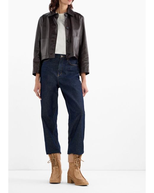 Jimmy Choo Brown Hali 60 Boots