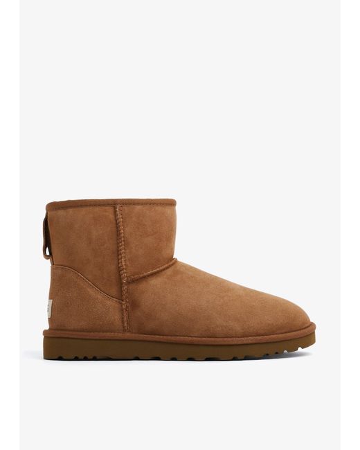 Ugg Brown Classic Mini Boots for men