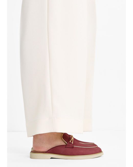 Magnanni Shoes Red Sofia Slippers