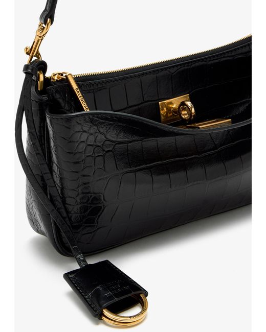 Balenciaga Black Rodeo Sling Pochette
