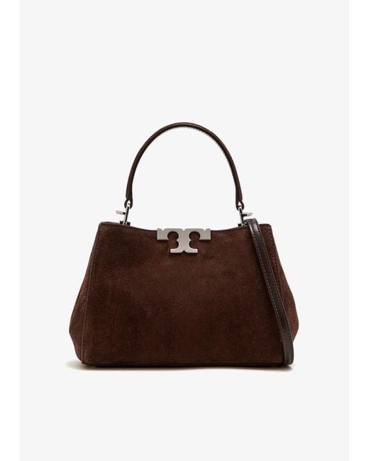 Tory Burch Brown Eleanor Mini Satchel