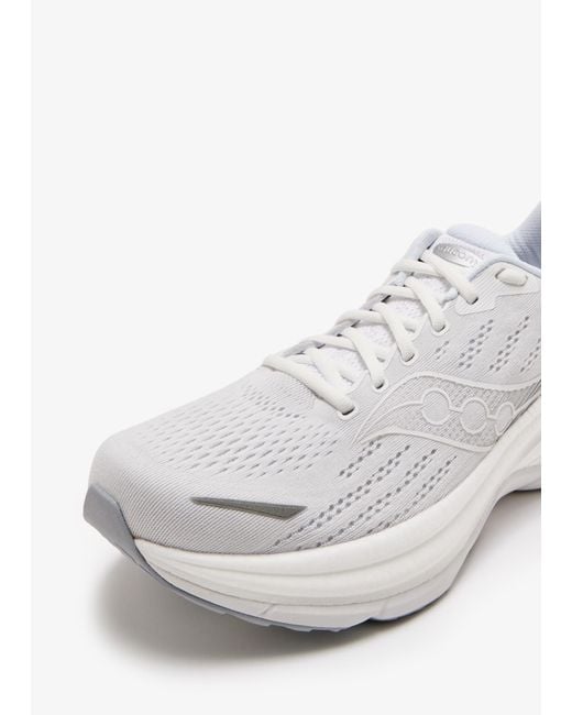 Saucony White Hurricane 25 Sneakers for men