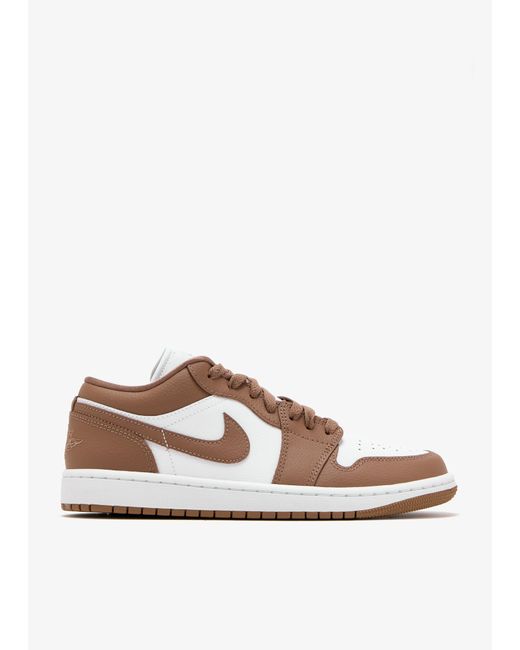 Nike Brown Air Jordan 1 Low Sneakers