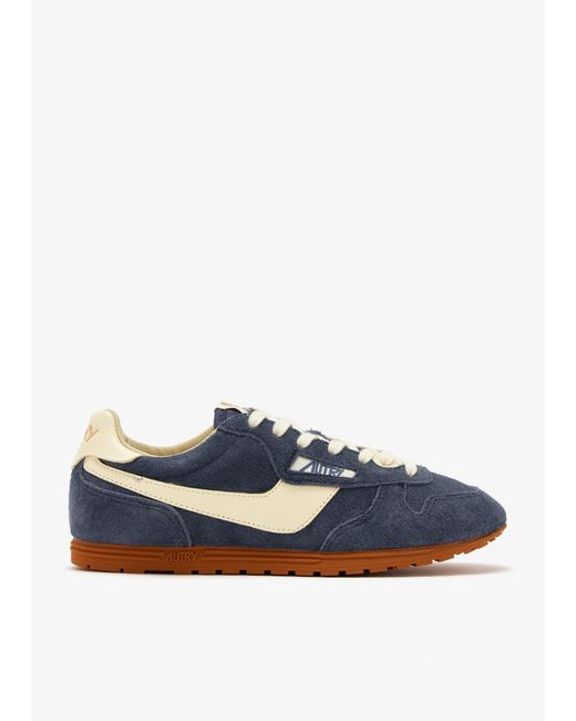 Autry Blue Windspin Sneakers for men