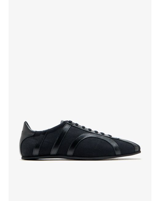 Totême  Black Canvas Sneakers