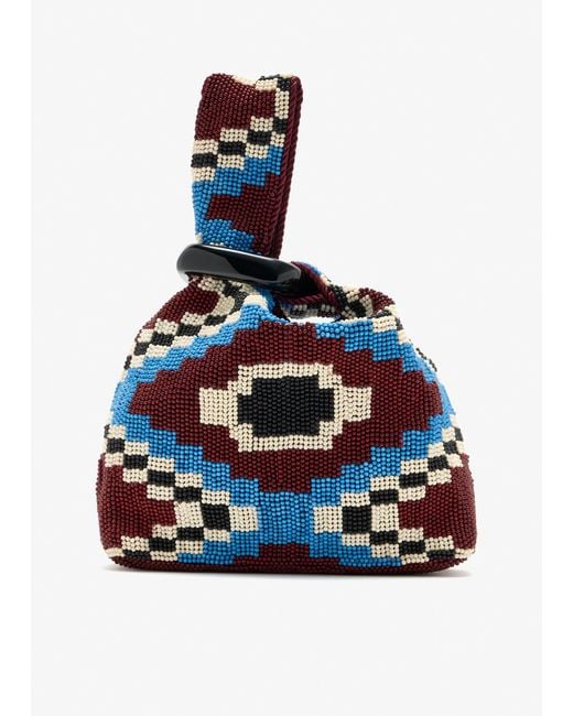 Veronica Beard Blue Swing Bag