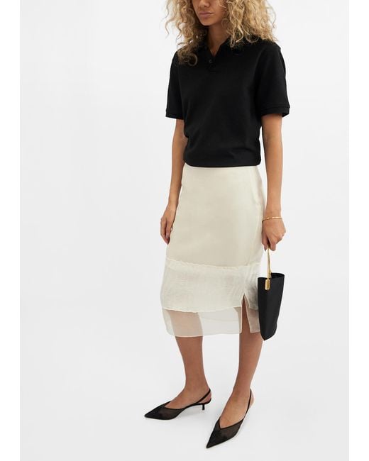 Neous White Irena Pumps