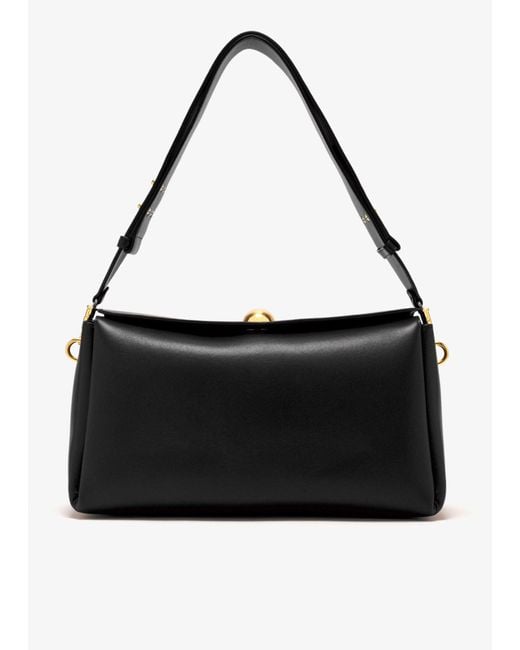 AMI Black Carrousel Medium Bag