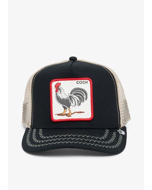 Goorin Bros Black Rooster Trucker Cap for men