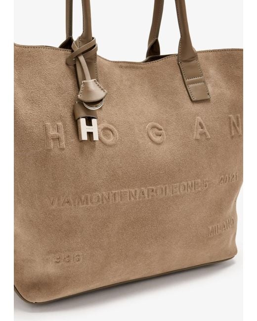 Hogan Natural Medium Address Bag
