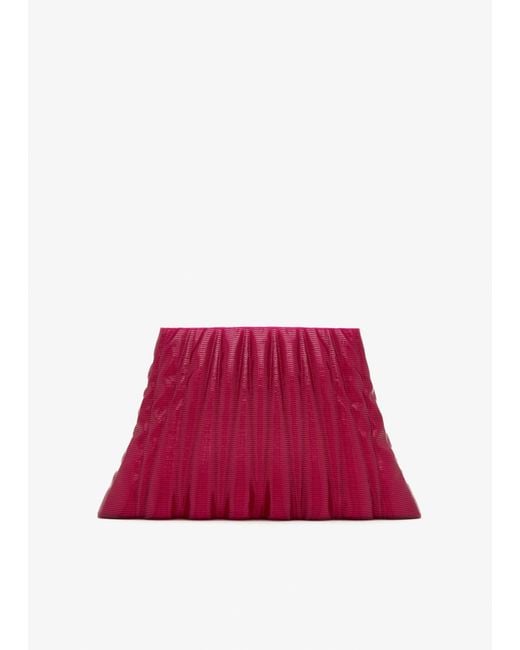 Touchless Red Liquid Treasure Clutch